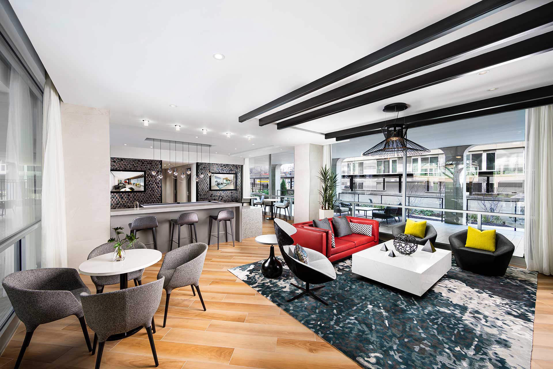 Our Classic buildings boast unique social lounges for gathering with friends.