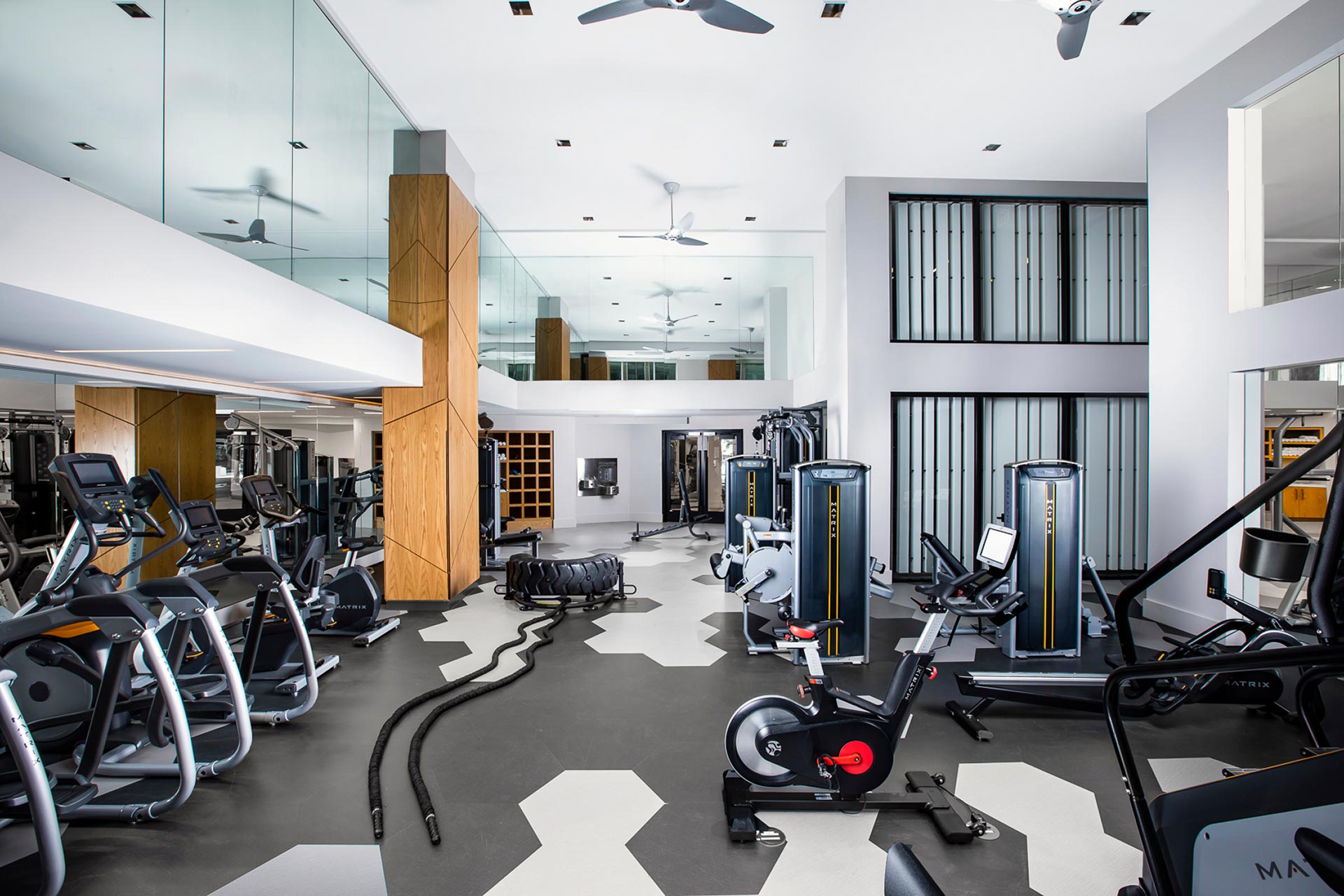 Our 24-hour gym and fitness studios are outfitted with the best equipment and Fitness On Demand.